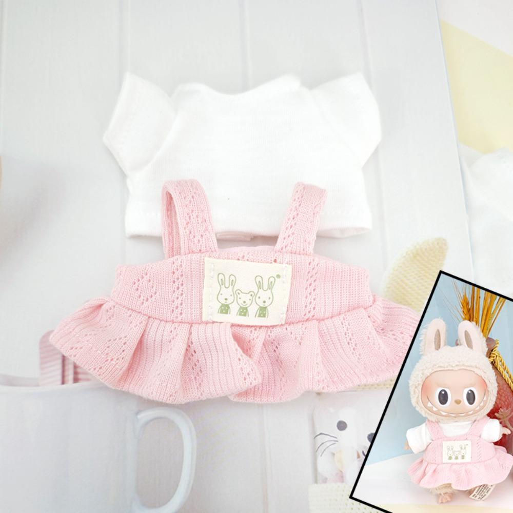 

Платье на подтяжках, Набор одежды для куклы Лабубу, Брюки, Одежда для плюшевых кукол, Игрушки для девочек style 1