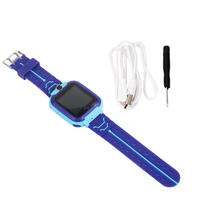 Q12 Dziecięcy inteligentny zegarek pozycjonujący Wodoodporny 1,4-calowy kolorowy ekran Smartwatch(niebieski)