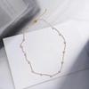 New 4mm Pearl Choker Clavicle Chain - Minimalist Pearl Necklace, European & American Style