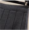 Women's High-Waisted Woolen Pleated A-Line Skirt - Slimming Autumn/Winter Academy Style