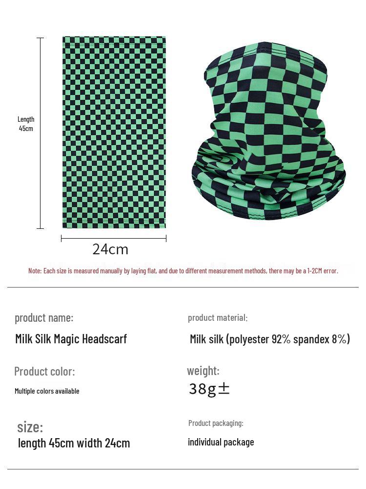 Slim Camouflage Neck Gaiter & Face Mask: Unisex, Dustproof, Breathable Ice Silk