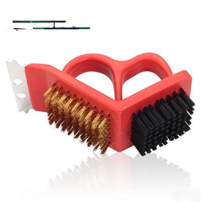 ZISIZ Multifunktionale BBQ-Grillreinigungsbürste (3 Pack)
