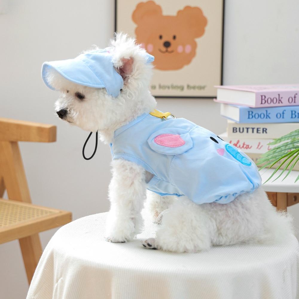 Sun Protection Pet Dog Elephant Vest Breathable Pet Pullover Pet Sleeveless Clothes  Four Seasons