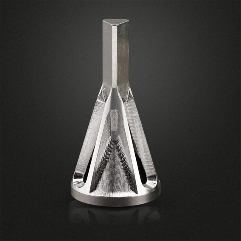 Home Accessories Metal Trimming Deburring CCHmfer Tool Six-slot Chamfering Tool with Silver Triangle Handle