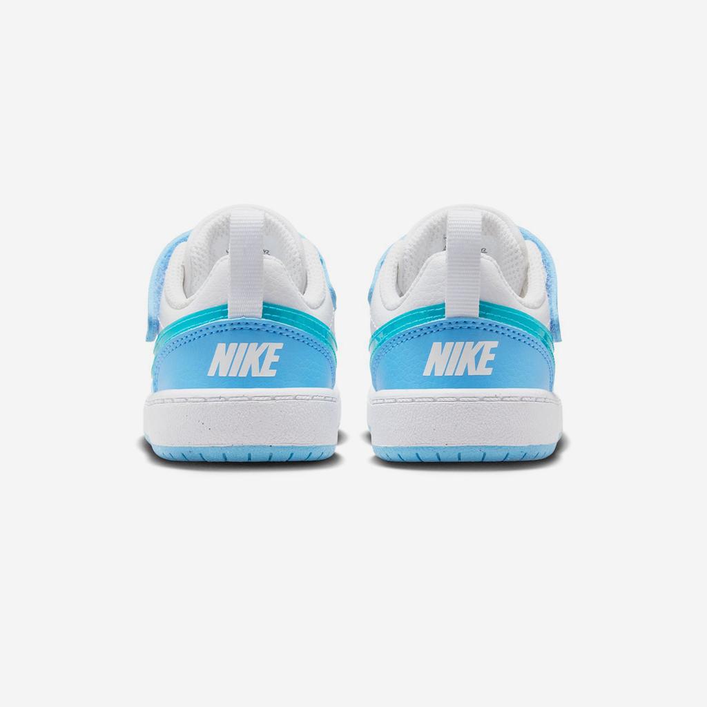 Nike Court Borough Low JES Boy Toddler Velcro [IV5821-100]