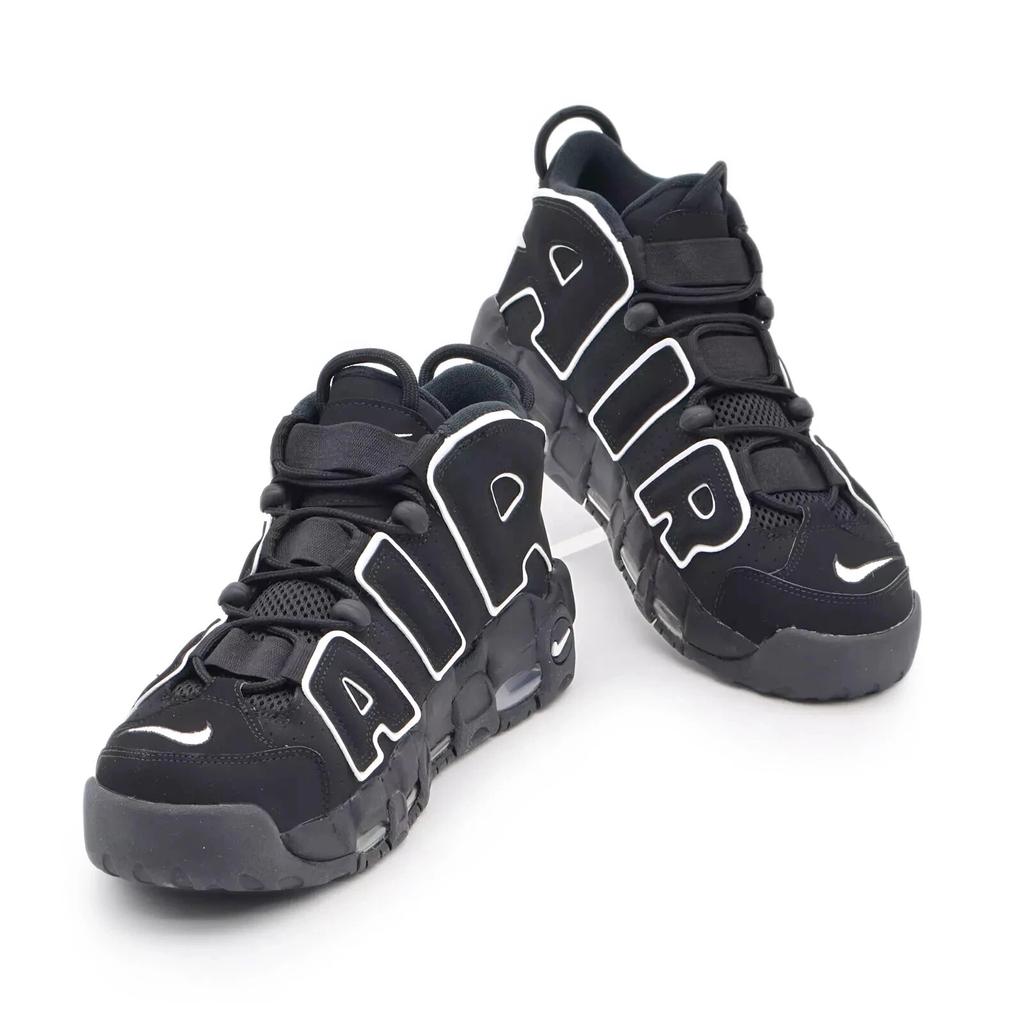 414962-002 Nike Air More Uptempo Black White (Men's)