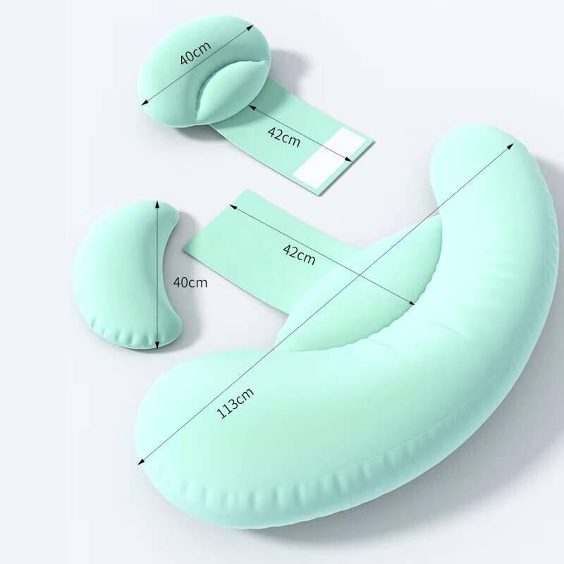 Ergonomic Wedge Oversized Maternity Pillow Body Support For Pregnant Women Lumbar Pillow Multi Function Side Protect Cushion