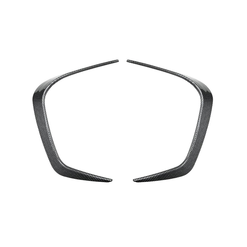 

Front Bumper Spoiler Fog Lamp Cover Air Knife Splitter Body Kit For BMW 2 Series Coupe G42 M Sport 2022-2025