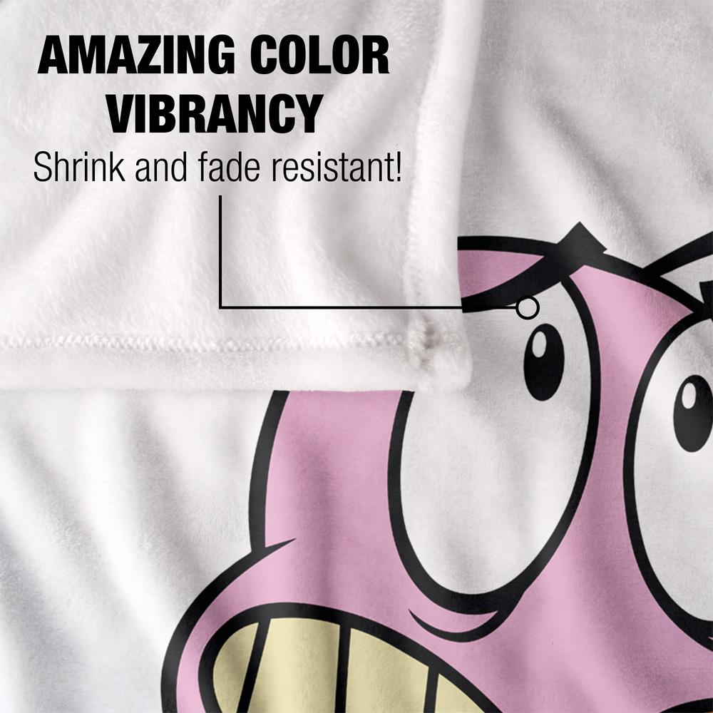 Courage The Cowardly Dog Season 2 Silky Supersoft Blanket