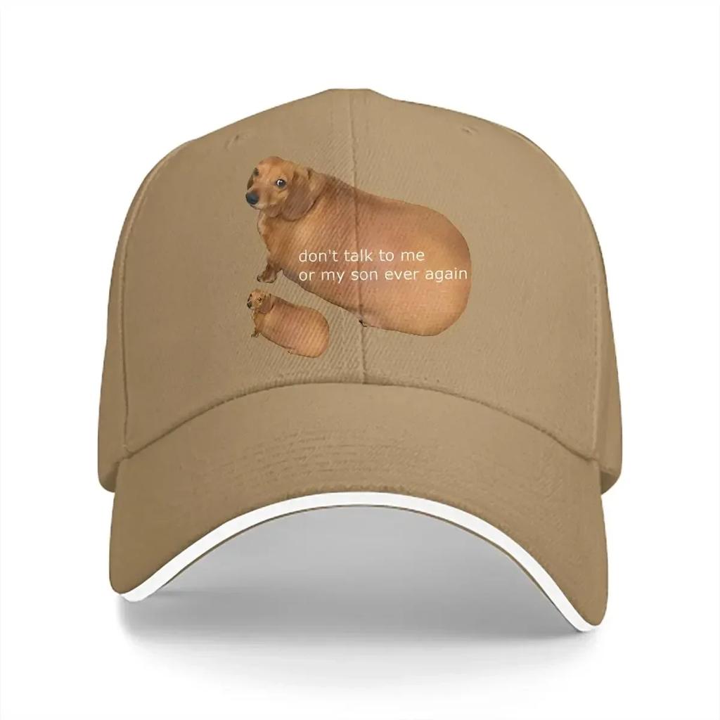 Washed Unisexs Baseball Cap Dont Talk To Me Or My Son Ever Again  Geek Trucker Snapback Caps Dad Hat Dogs