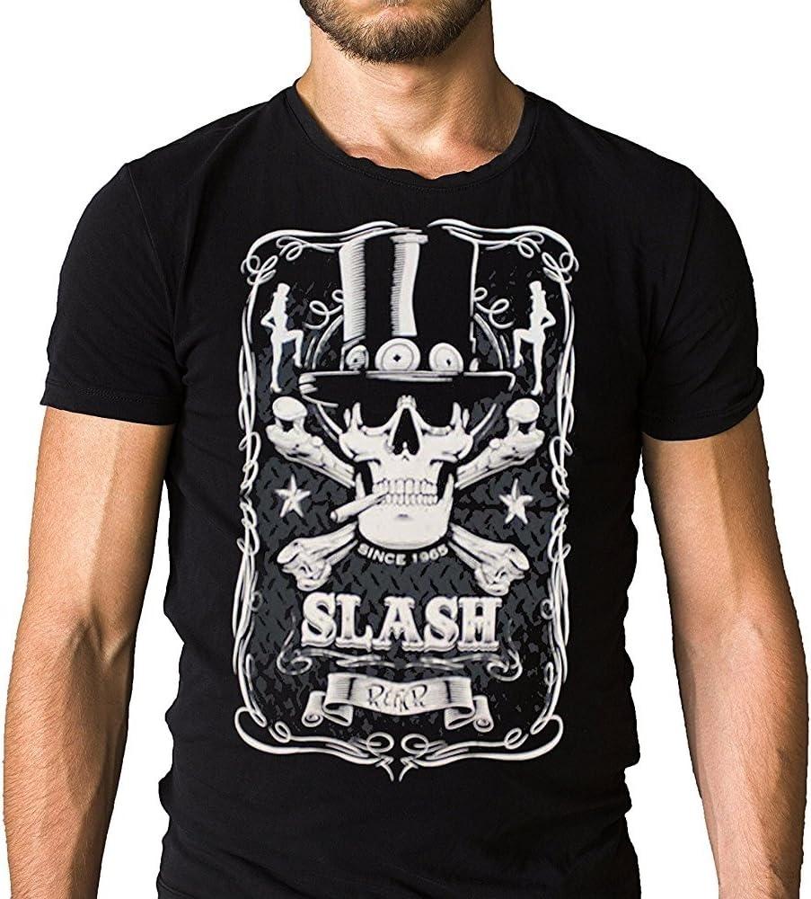 Liquid Blue Men s Slash Bottle of Slash T-Shirt S