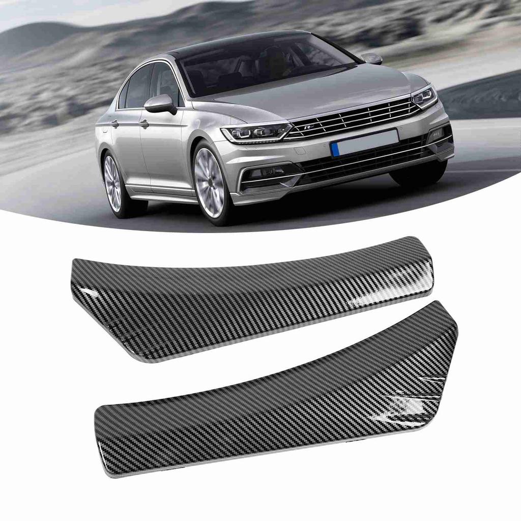 2Pcs Front Bumper Lip Angle Left And Right Bumper Protector   High Temperature Resistance Lip Splitter