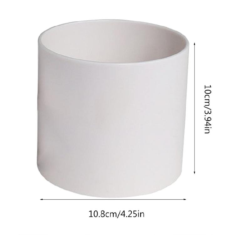 Golf Hole Cup Training Aids White Plastic Golf Hole Cups Lightweight Putter Yard