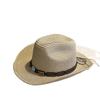 Neuer western Cowboyhut mit breiter Krempe für Damen, Sommer Outdoor Sonnenschutz Strohhut, Herren Tibetischer Hut2026