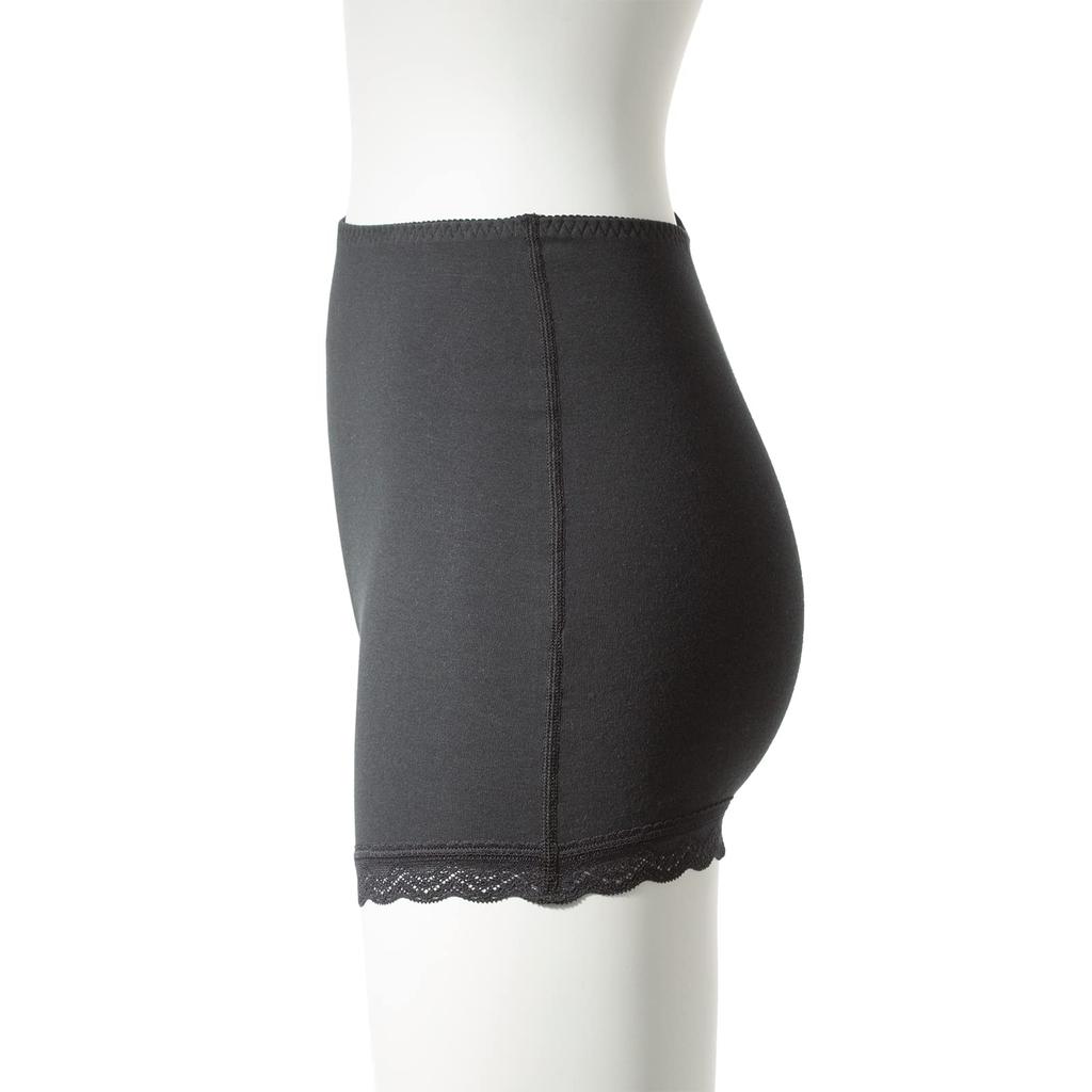 DEOEST Deodorizing Length IDL51 Shorts, 1/4 (L, Black)