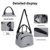 Borsa porta pranzo a sbieco Grande capacità Borsa porta pranzo Multifunzionale Portatile Borsa termica Borsa Bento
