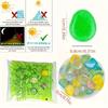 50/100Pcs High Brightness Luminous Pebbles Handmade Long-lasting Artificial Fluorite Stone Micro Landscape Multicolor
