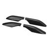 4Pcs Roof Rack Rail End Cover Cap 63492 60110 Removable Stylish Look Replacement for Prado 2010 2018
