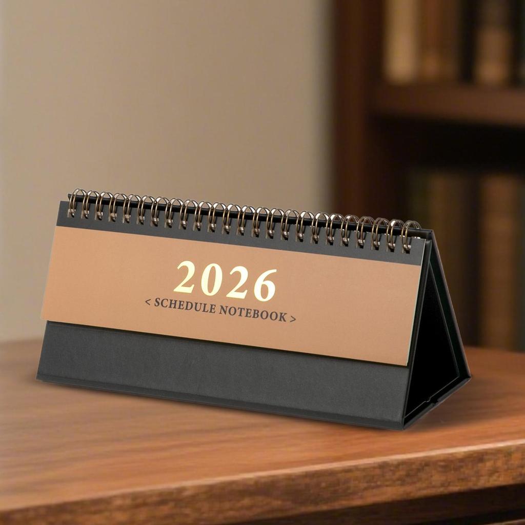 Desk Calendar 2026 Small Desk Calendar Tear-Off Monthly Planner Decorative Planner Office Supplies for Scheduling Tracking