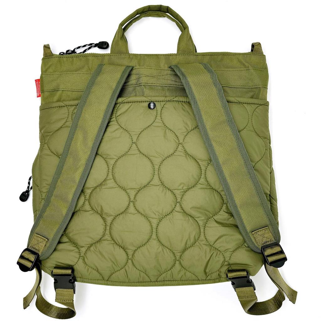 Peanuts 75th Anniversary Helmet Puff 8457 [Rootote] Backpack, Women's Daypack, Bag, Men's IP.Theoroo Peanuts-0R (02. Khaki)