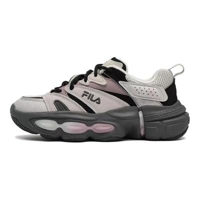 Versión Confort de Felpa Absorción de Impactos Resistente al Desgaste Zapatillas Casuales de Caña Baja Mujer Zapatilla Gris F12W342119FAB