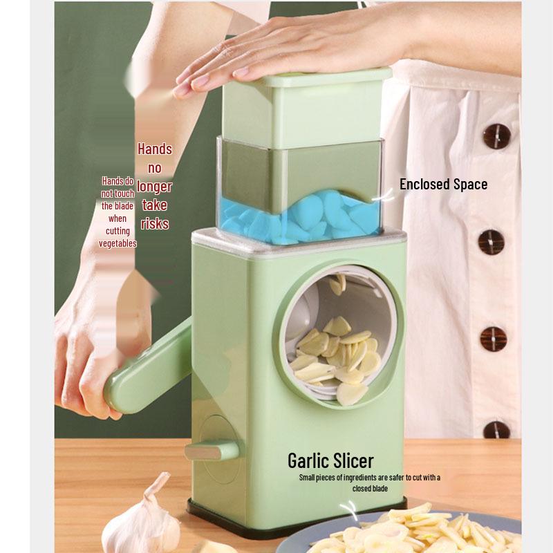 Multifunctional Vegetable Slicer & Grater with Hand Guard