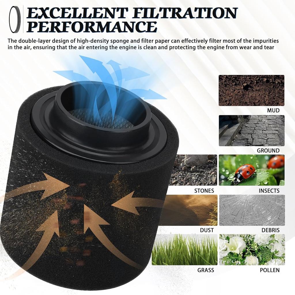 0452306 1253355 Air Filter for Polaris Trail Blazer 250 Phoenix 200 Sportsman 300 Hawkeye 300 Sawtooth 200 Xplorer 250