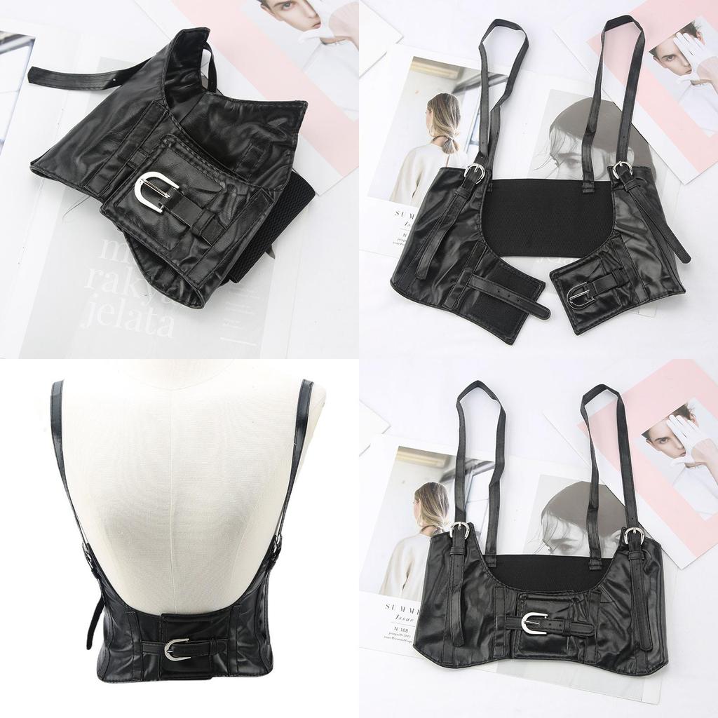 Shoulder Style Punk Strap Cummerbund Womens Waist Cinching Clothing Fashion