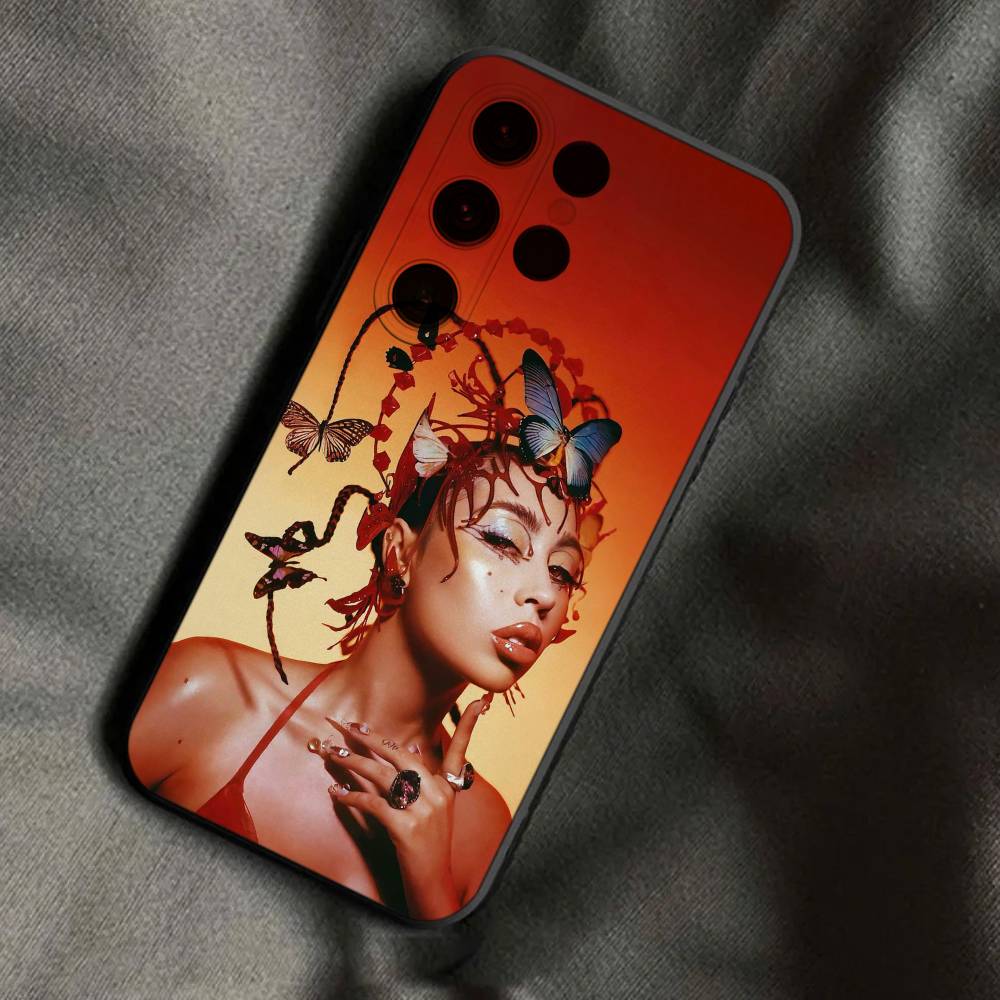 

Чехол для телефона K-Kali Uchis Sincerely для Samsung S25, S24, Ultra, S20, S30, Plus, S22, S23, Ultra, Plus, 5G, тонкий, пылезащитный Samsung S24