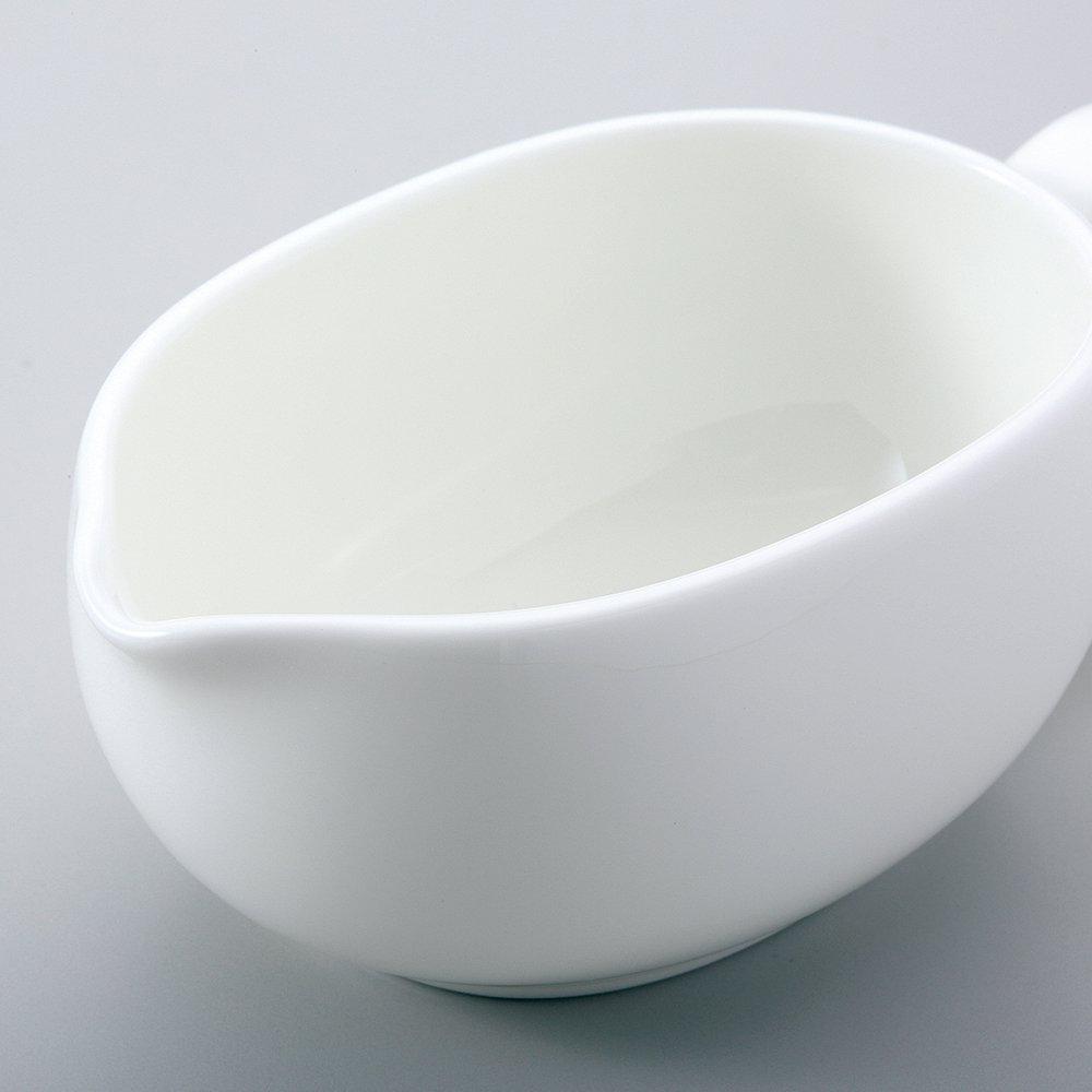 NARUMI Plus Serum Sauce Boat (1 Serving) 110cc Bone China 9795-3189