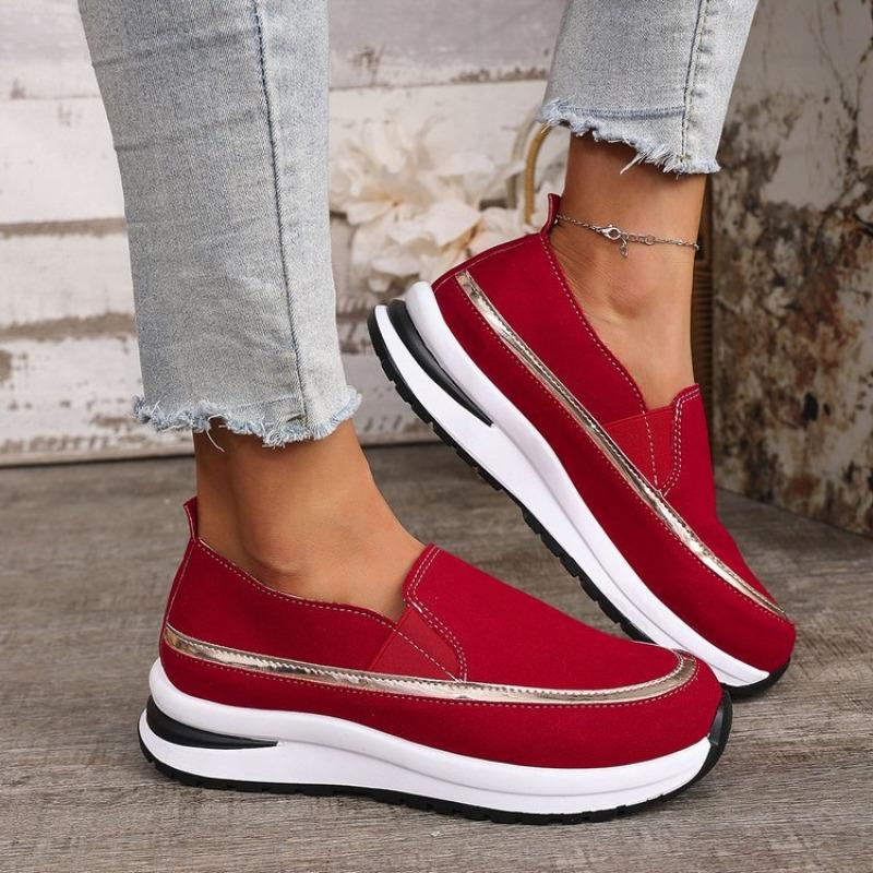 Large Size Canvas Casual Single Shoes Women's Spring and Autumn New One-pedal Lightweight Casual Single Shoes Women