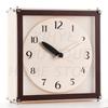 Retro Cream Aesthetic Wall Clock Punch Free Design Modern Fashion Silent Clock Creative Home Living Room Wall Decoration New