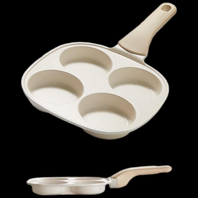 Chui Da Huang Big White 4-Hole Breakfast Pan