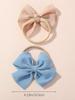 3 Stück Baby Mädchen Schleifen Stirnband Neugeborenes Baumwolle Haarband Accessoire Kinder Haarband Outdoor Kleinkind Kinder Kopfwickel Haarschmuck