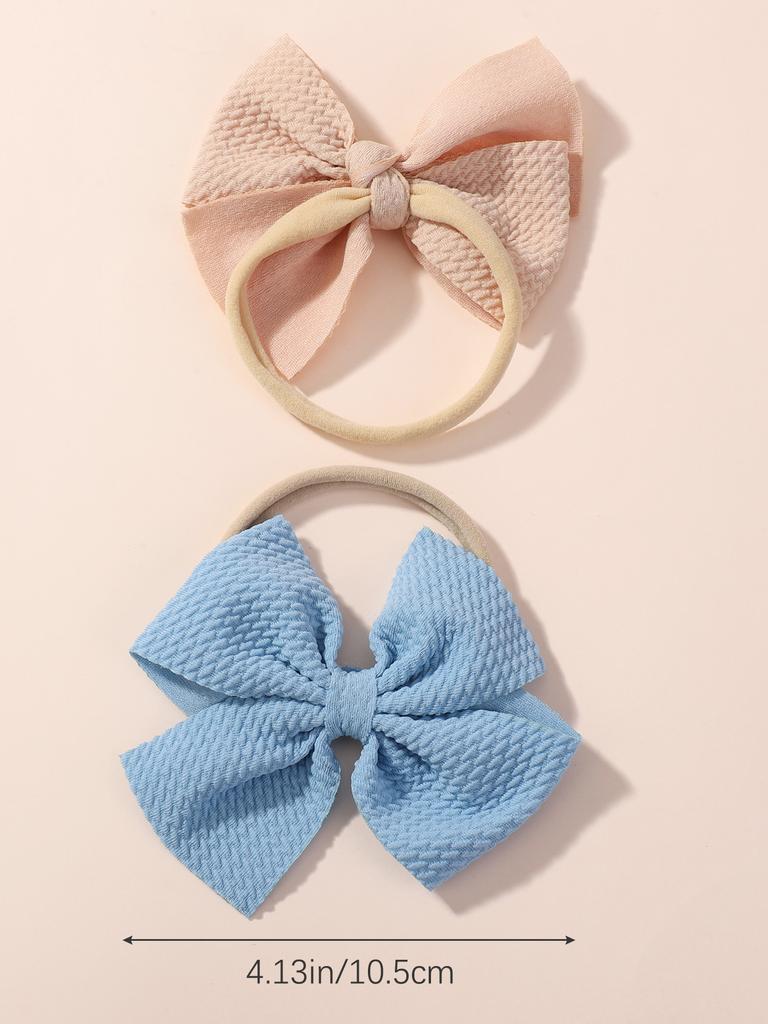 3 Stück Baby Mädchen Schleifen Stirnband Neugeborenes Baumwolle Haarband Accessoire Kinder Haarband Outdoor Kleinkind Kinder Kopfwickel Haarschmuck