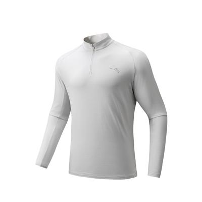 Running Long Sleeve Knitted Shirt Spring 2026 Men Tops Clear-Wind-Gray 952615403-1