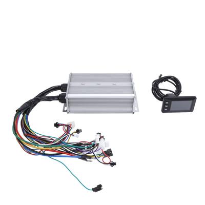Kit Controlador de Bicicleta Eléctrica 36V 48V 60V 1500W 50A Controlador Brushless de Aleación de Aluminio con Control de Pantalla LCD G51