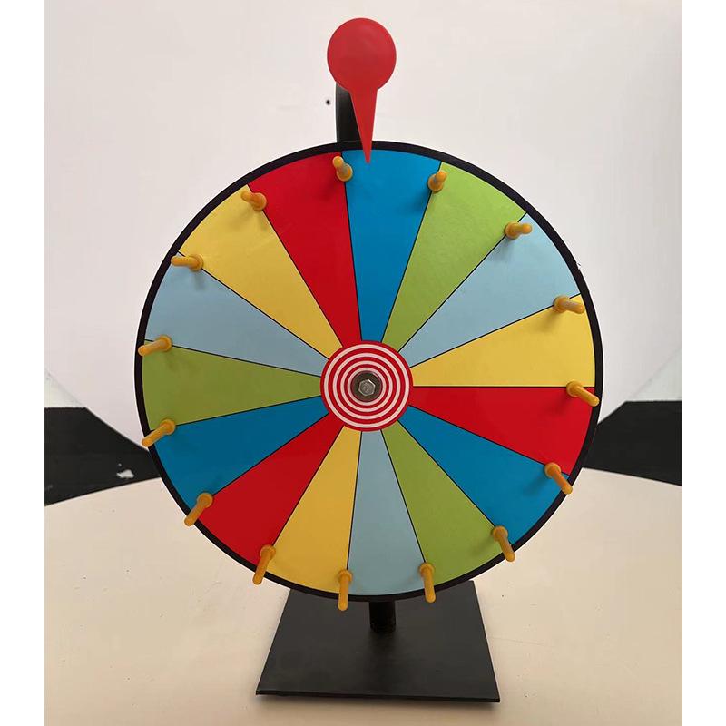Lucky Draw Erasable Turntable Game Stand