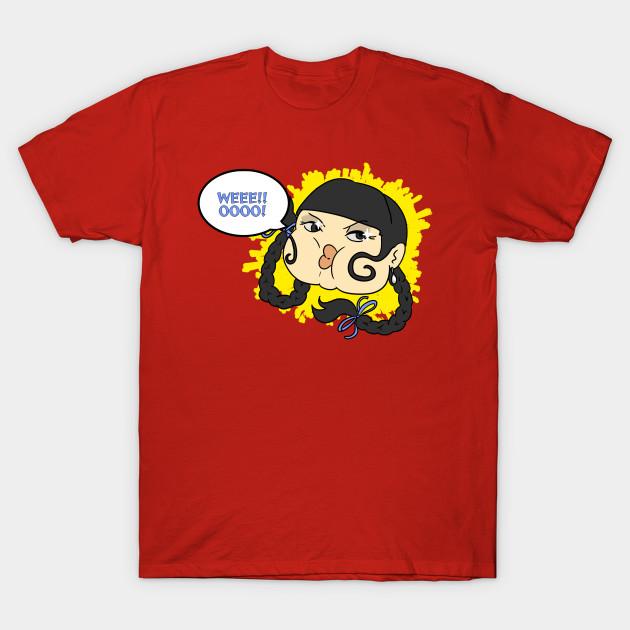 

Men Black Print T-shirt Kung Pow Ling No-Cut Transfer Paper Print Cotton Tshirt 4XL червоний