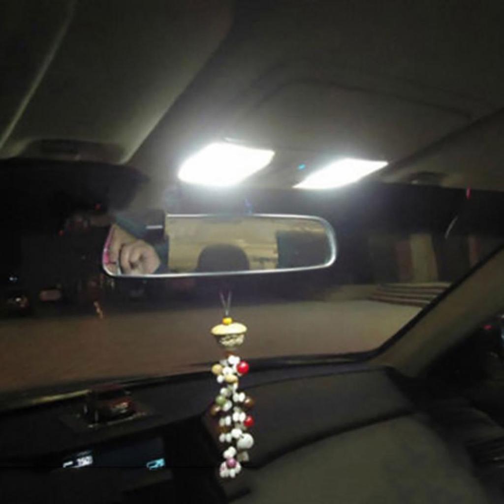2ks 12V COB LED bílé interiérové ​​světlo pro čtení do auta, karavanu, obytného automobilu