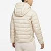 Nike Sports Casual Warm Hooded Down Jacket Winter Women Jacket Beige DH4074-206