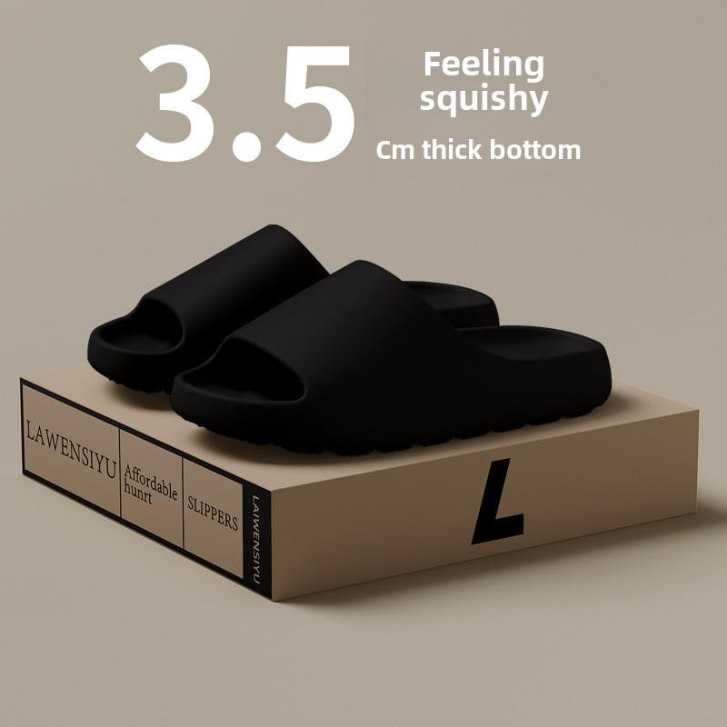 2024 Unisex Thick-Soled EVA Slippers: Cross-Border Coconut Design for Outdoor Sport and Comfortable Home Wear