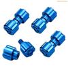 K1AE 4pcs Alloy Pusher Disc Folder Pusher Button Lock Screw Closing Screw