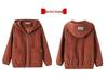 2026 Autumn Winter Women's Plus Size Corduroy Jacket - Casual, Slimming, Fashionable Mother's Wear