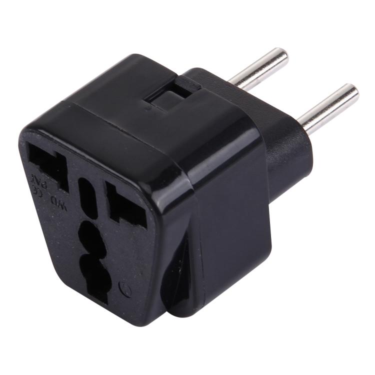 WD-9C Portable US UK Plug To EU Plug Adapter Power Socket Travel Converter