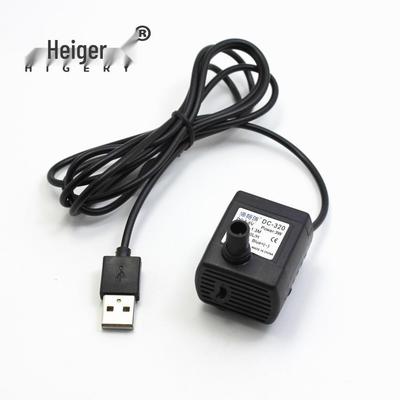 Haigeru Handicrafts Pet Water Dispenser with USB-Powered Submersible Pump (DC3.5V-9V) for Rockery