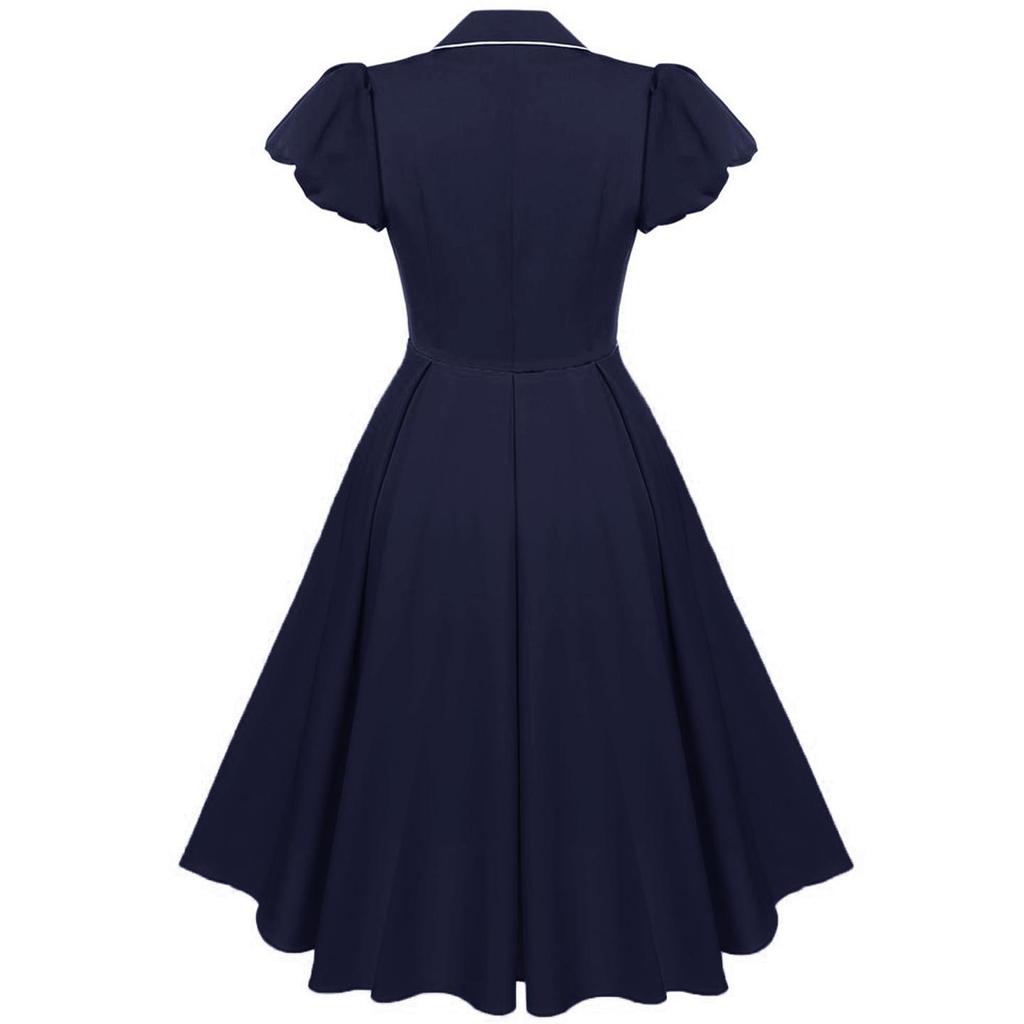 Women's  Swing Sexy Shawl High Waist Loose Fashion 2piece Party Dress