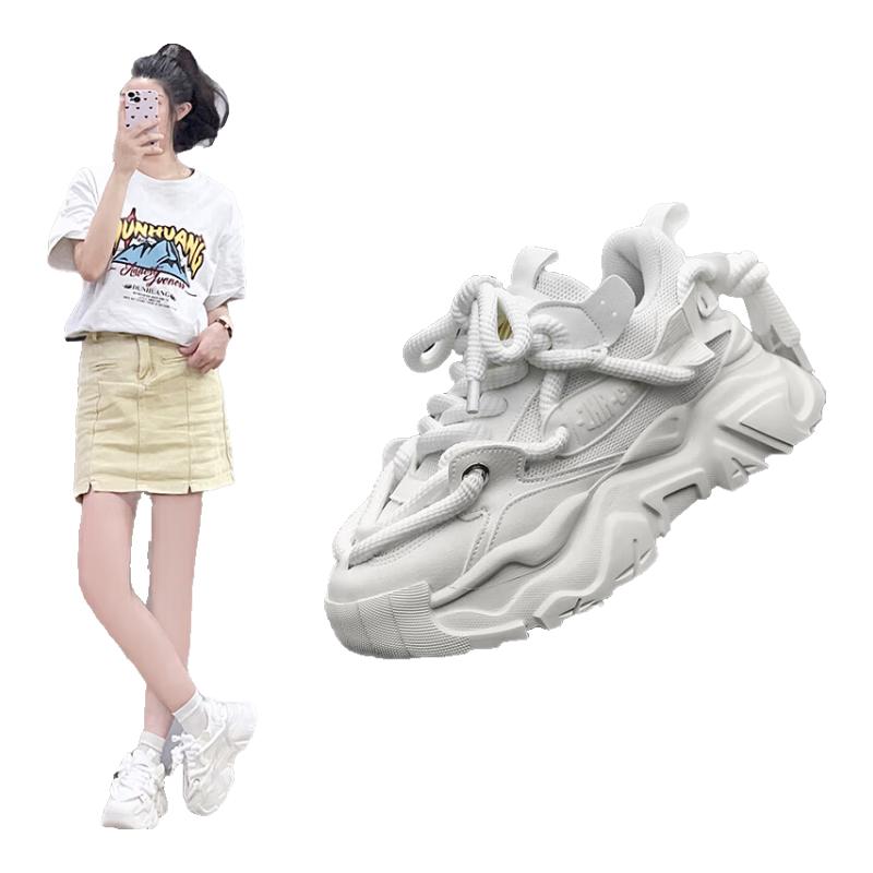 ZHR Women s Chunky Platform Casual Sneakers QU01 37