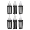 6pcs Water Inlet Micro Pump Filter Connector 8mm with Stainless Steel Net