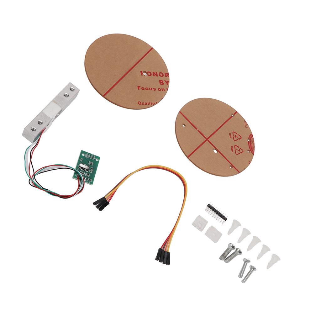 Digital vektcelle vektsensor HX711 AD-modulsett Høy nøyaktighet 5 kg 3,3 V?5V Veiesensor